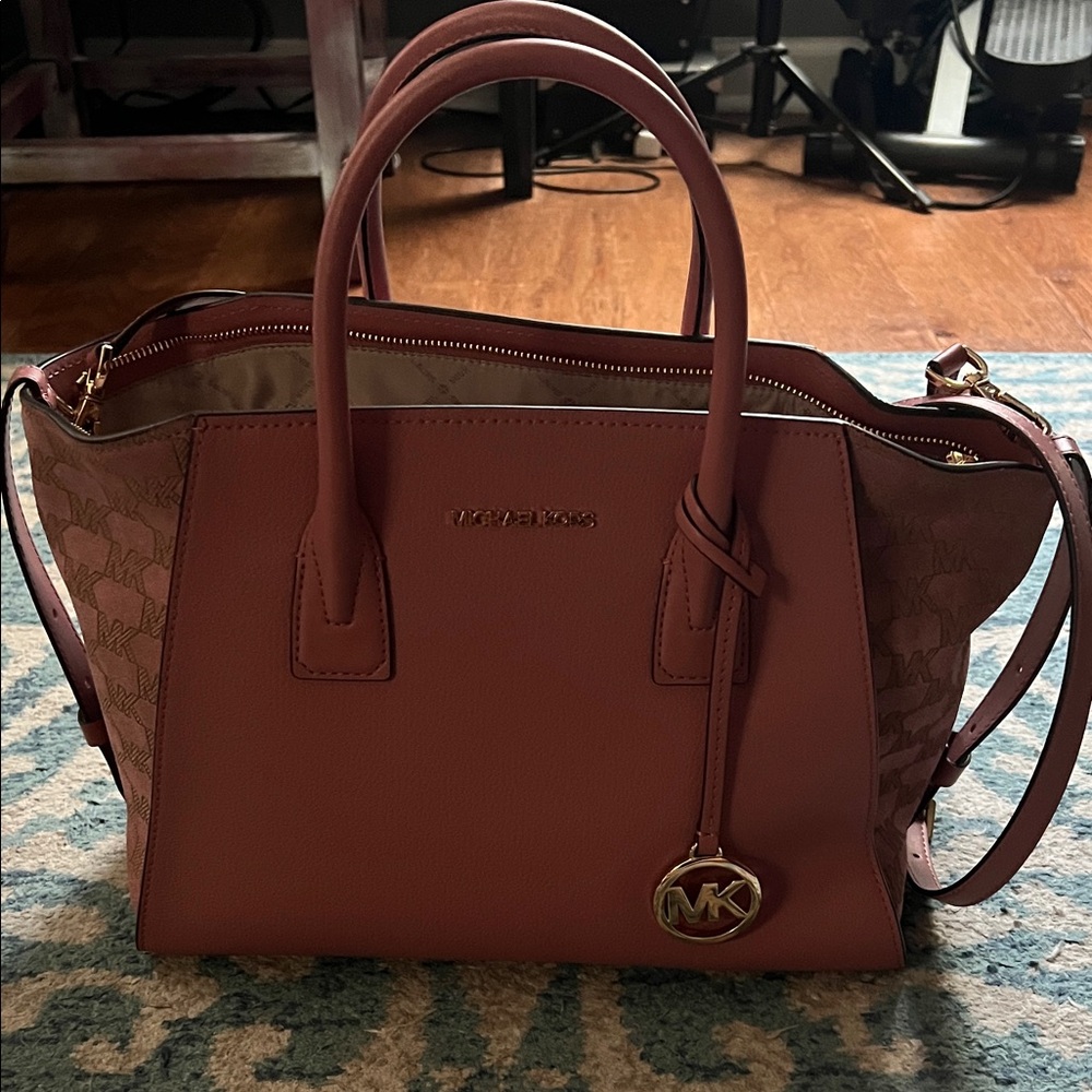 Michael Kors Pink Satchel Bag